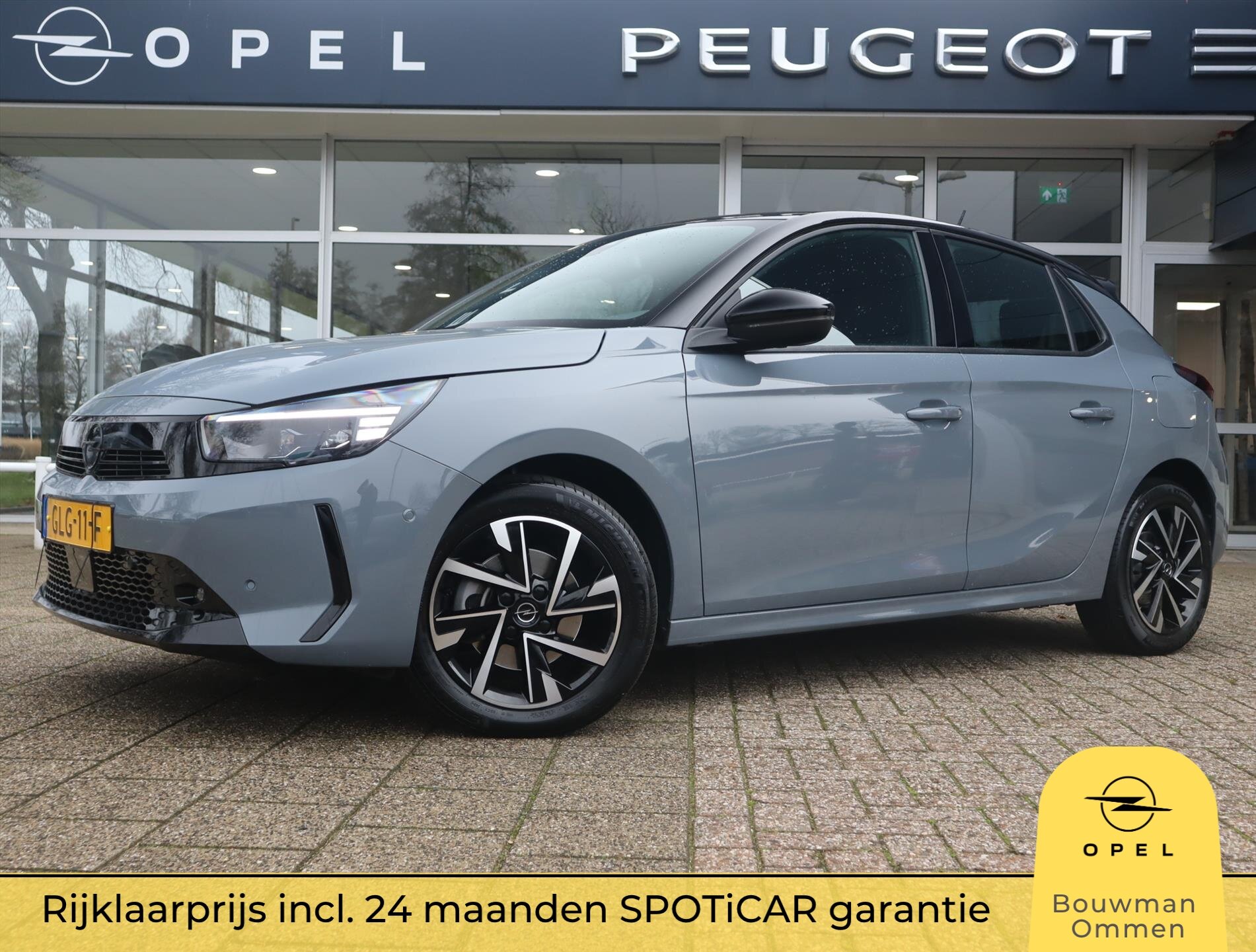 Opel Corsa GS 1.2 Turbo Hybrid 145PK eDCT automaat, Rijklaarprijs, Navigatie Camera LED Apple Carplay - Afbeelding 1