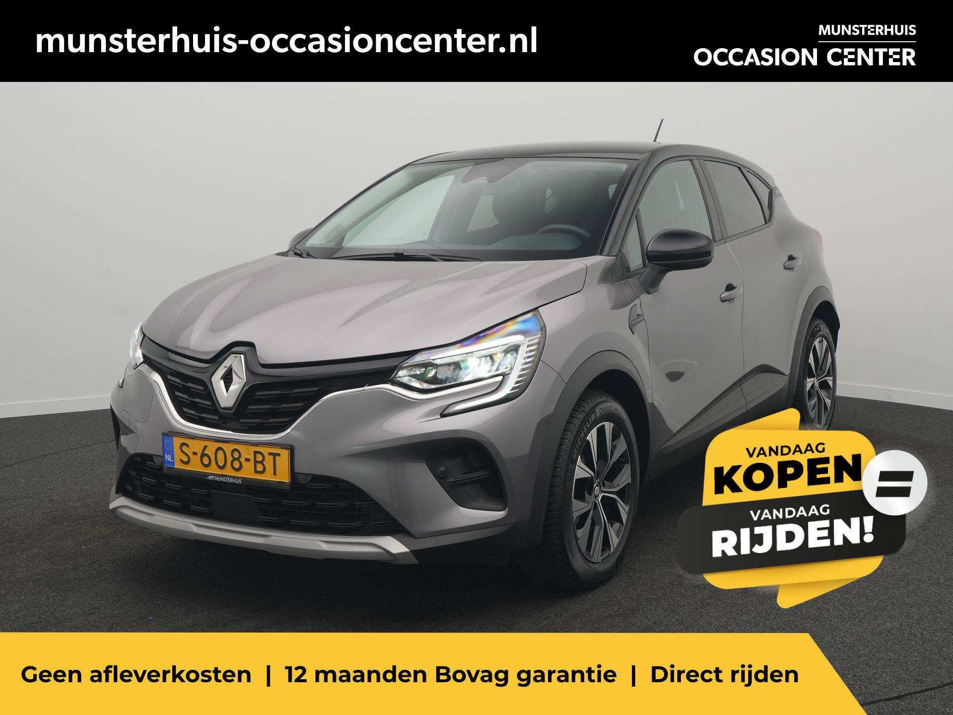 Renault Captur TCe 90 Evolution - Occasion Lease Vanaf €221 p/m