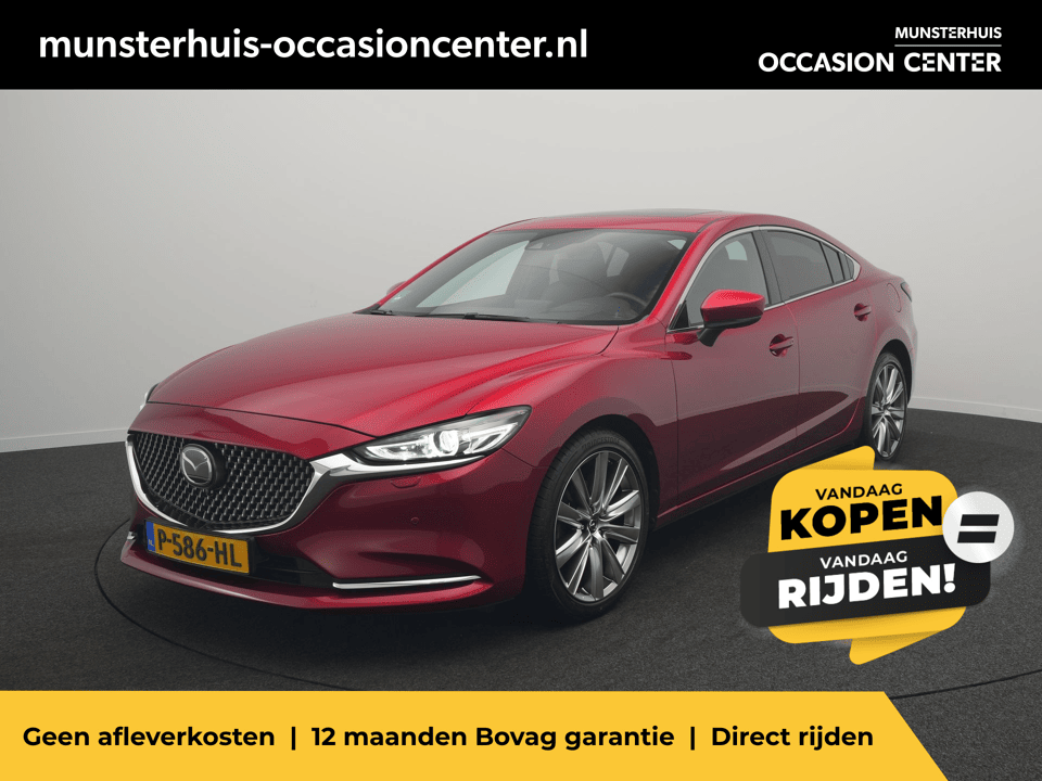 Mazda 6 2.5 SkyActiv-G 194 Signature - Occasion Lease vanaf €654 p/m - Afbeelding 1