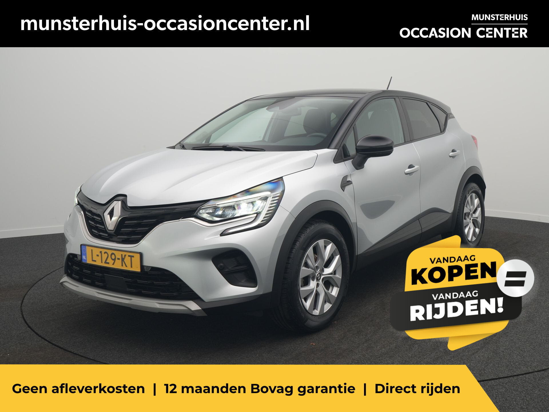 Renault Captur TCe 140 Business Zen - Occasion Lease vanaf €424 p/m