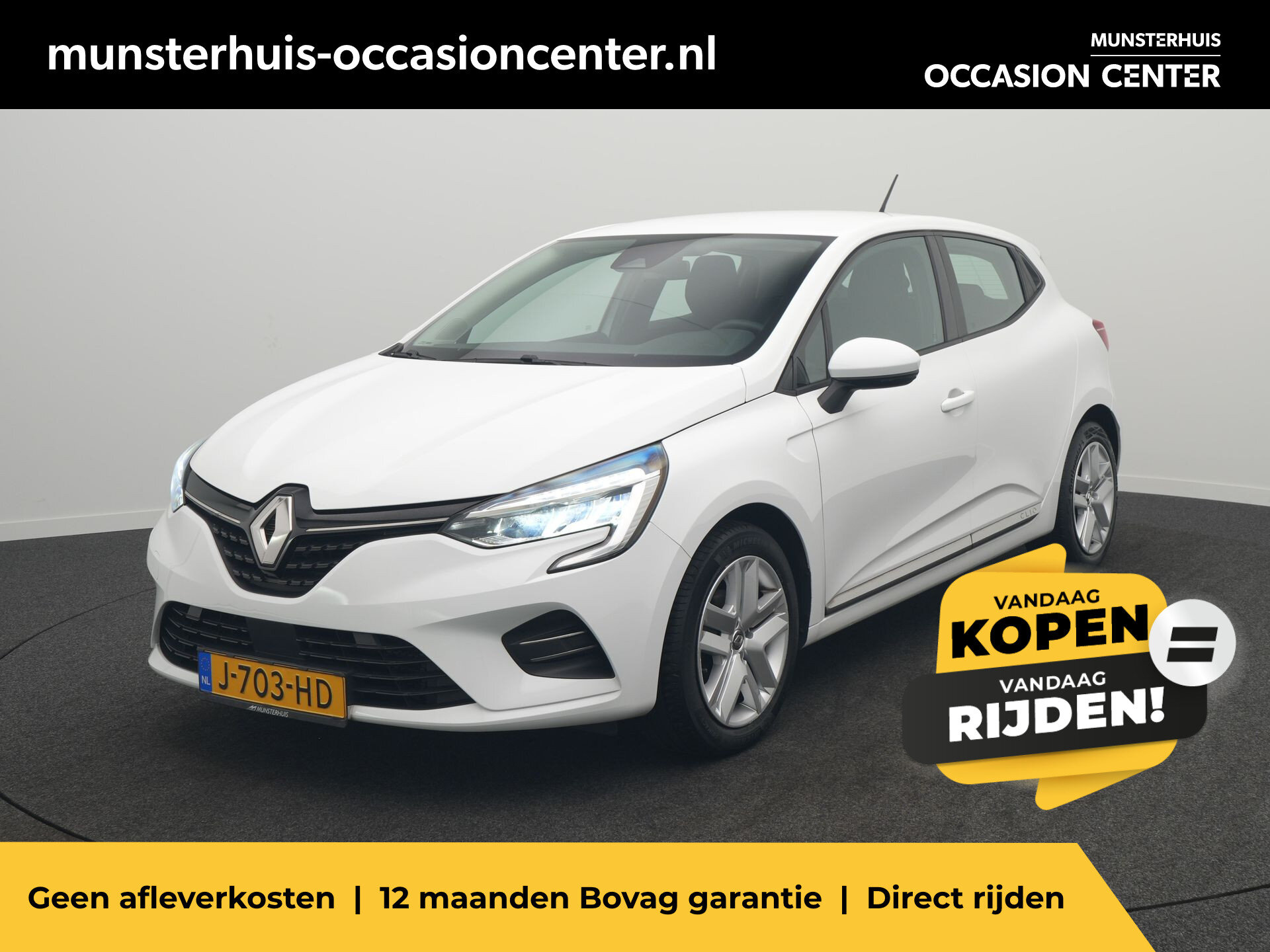 Renault Clio TCe 100 Zen - Occasional Lease vanaf €369 p/m
