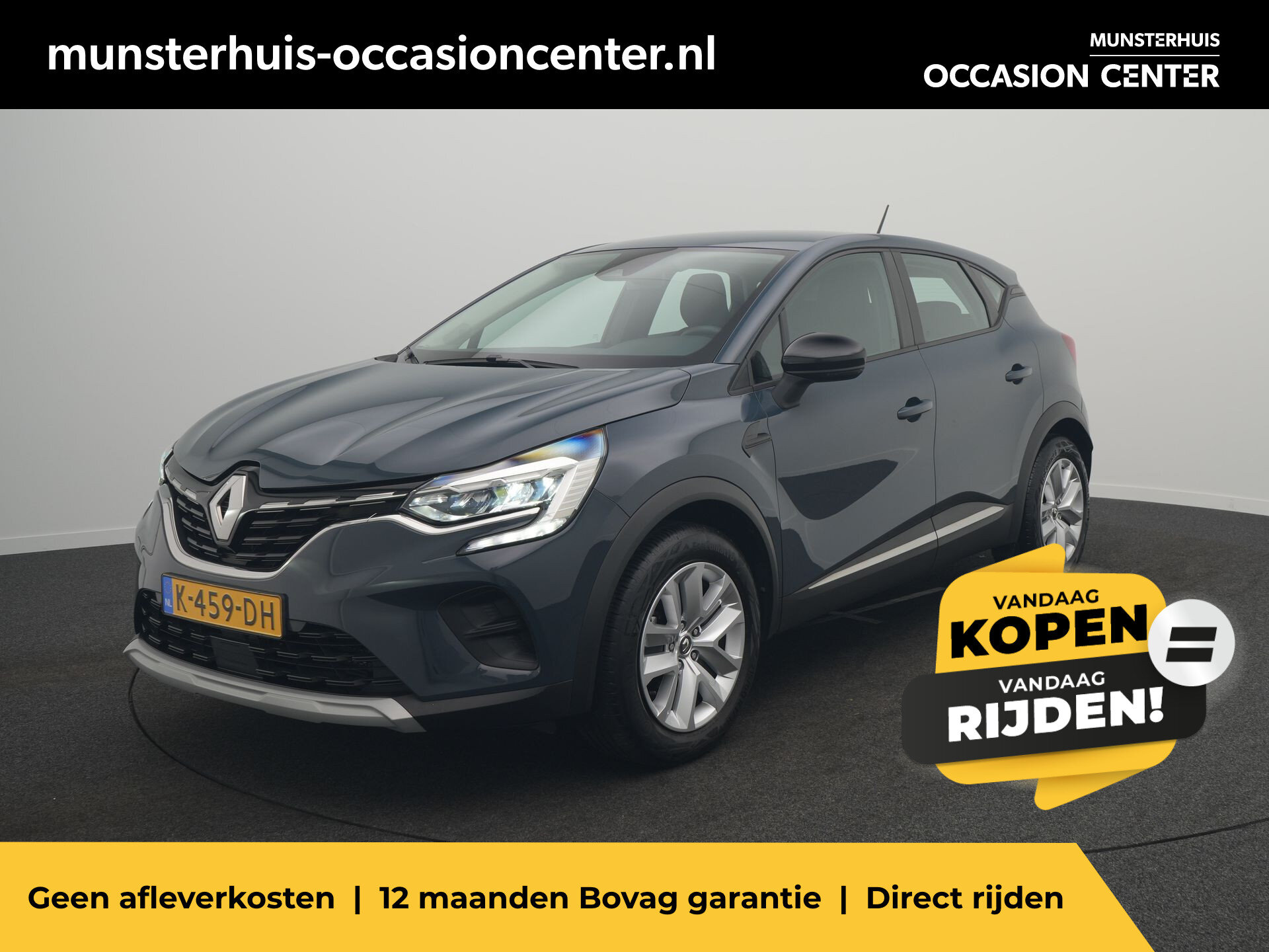 Renault Captur TCe 100 Zen - Occasion Lease Vanaf €459 p/m