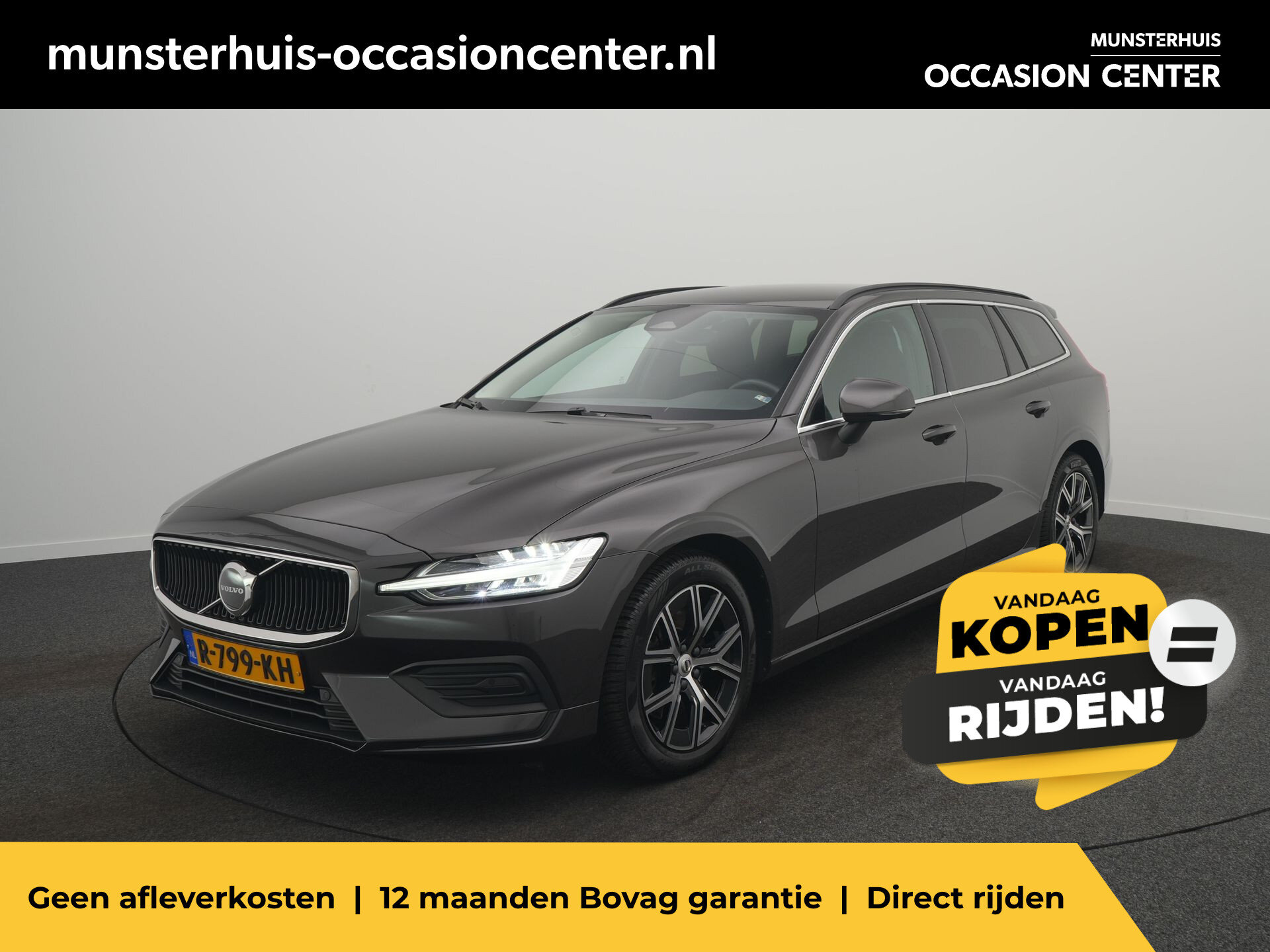 Volvo V60 2.0 B3 Core - Occasion Lease vanaf €589 p/m