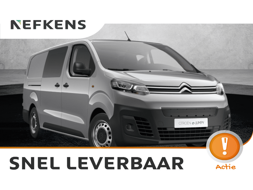 Citroën Jumpy Standaard - Dubbele Cabine Elektrisch - Afbeelding 1
