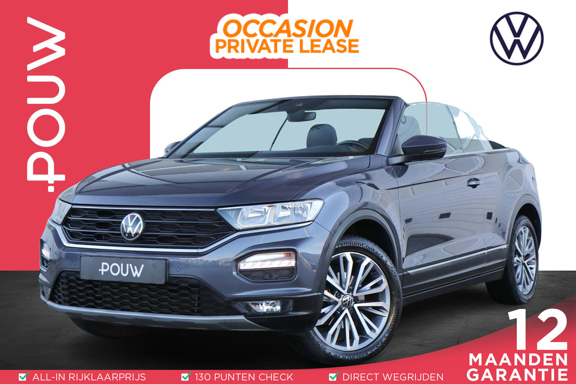 Volkswagen T-Roc Cabrio 1.0 TSI 115pk Style