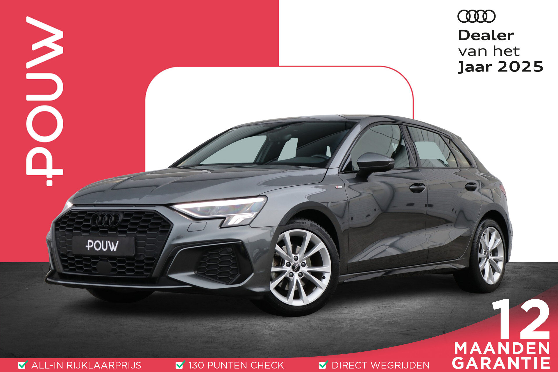 Audi A3 Sportback 30 TFSI 110pk S-tronic S edition