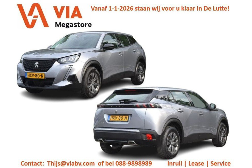 Peugeot 2008 1.2 PureTech Allure Sport | LED | Cruise | PDC | Climate | 16" inch LM