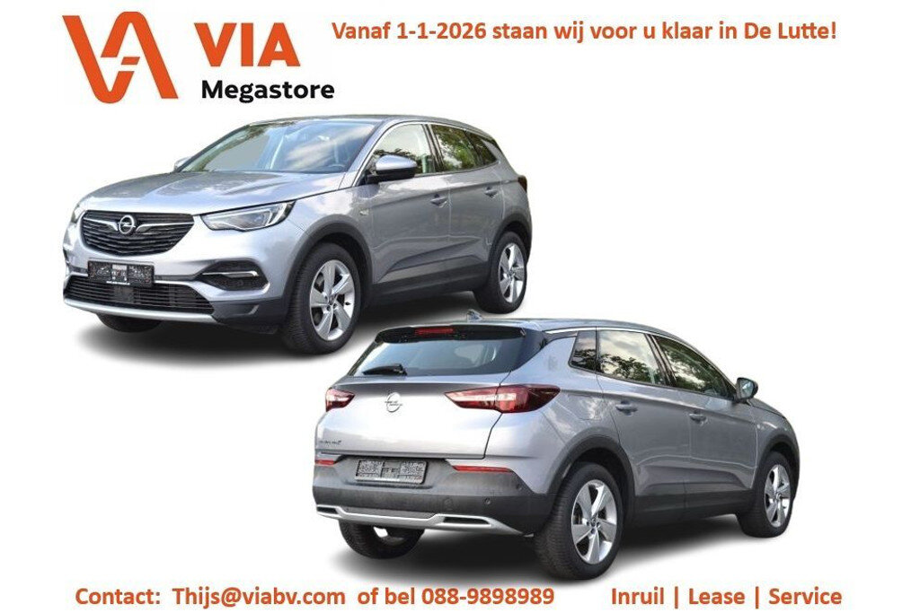 Opel Grandland X 1.2 Innovation | Navi | Stoel- Stuurverw. | Climate | Cruise | Camera |
