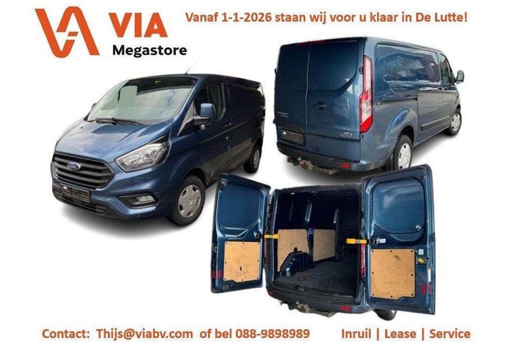Ford Transit Custom 2.0 TDCI Camera | Airco | Trekhaak | Cruise | Metallic | L2H1 |