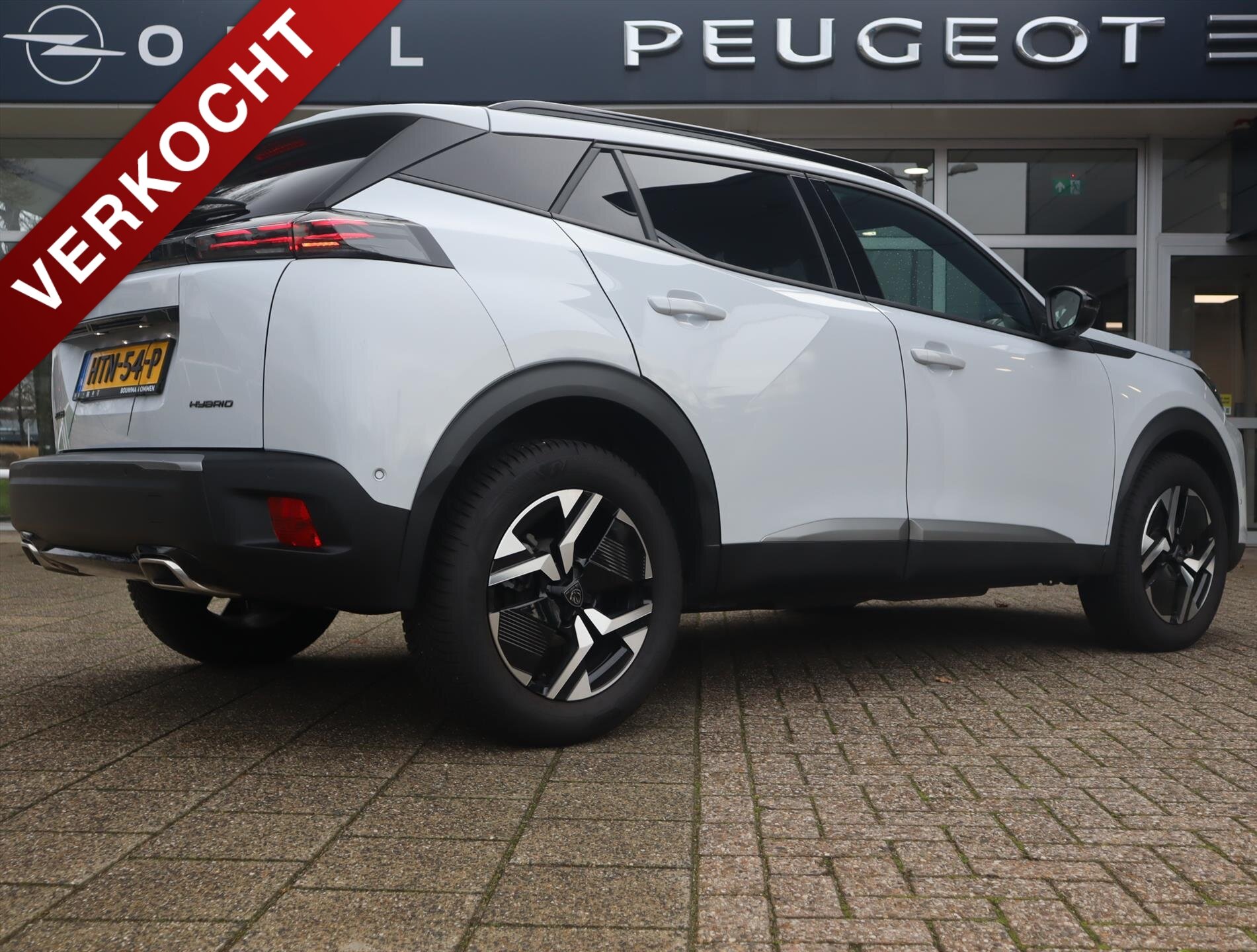 Peugeot 2008 SUV Allure Hybrid 145pk e-DCS6 Automaat, Rijklaarprijs, Navigatie 360° Camera Keyless Entry & Start Adaptieve cruise control