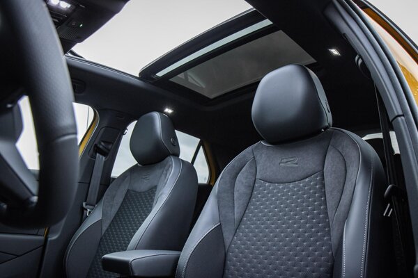 elektrisch glazen panorama-dak