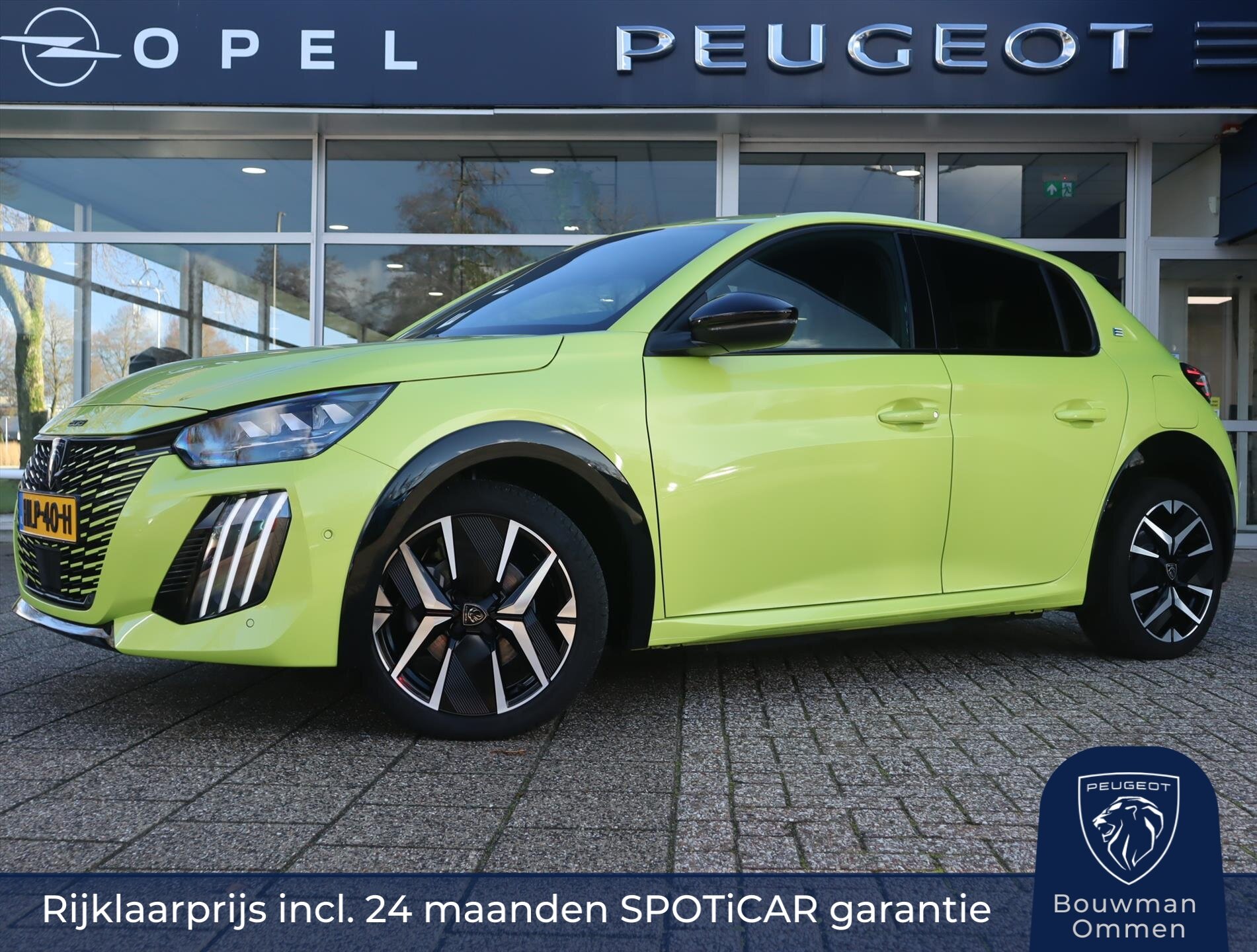 Peugeot e-208 GT EV 51kWh 156pk, Rijklaarprijs, Alcantara bekleding Stoelverwarming Adaptieve cruise control 360° Camera