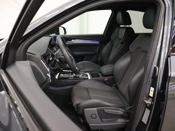 luxe lederen/stof bekleding