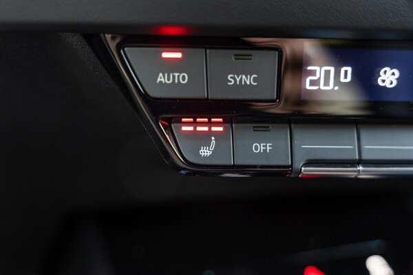 voorstoelen verwarmd