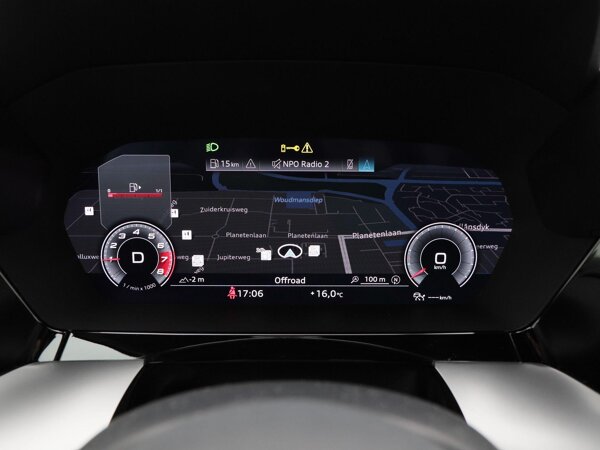 volledig digitaal instrumentenpaneel