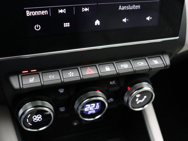 Elektrisch verwarmbare voorstoelen