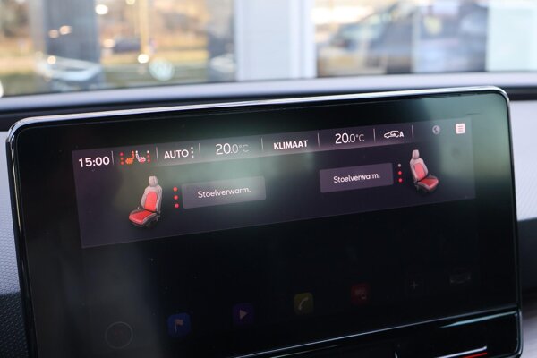 voorstoelen verwarmd