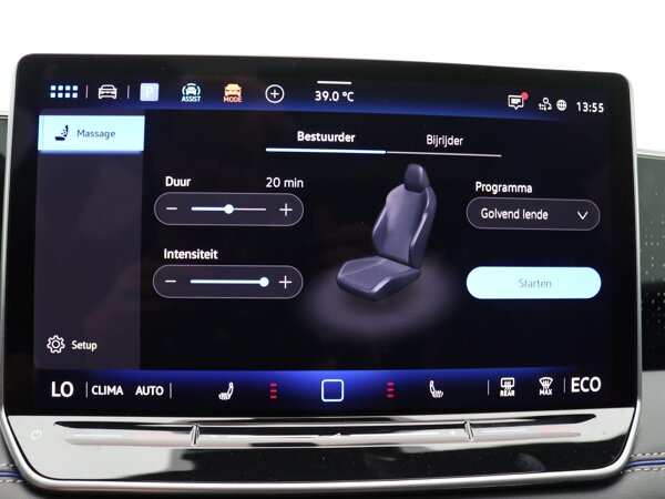 Voorstoelen met massagefunctie