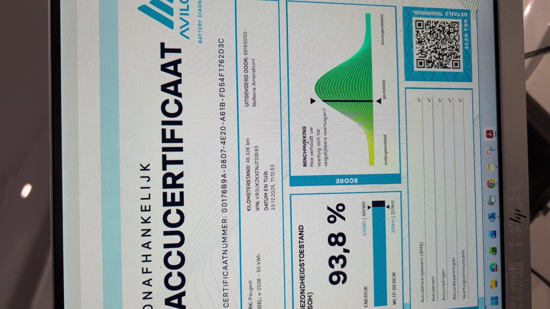 Peugeot e-2008 EV Active 50 kWh 136PK - Afbeelding 4