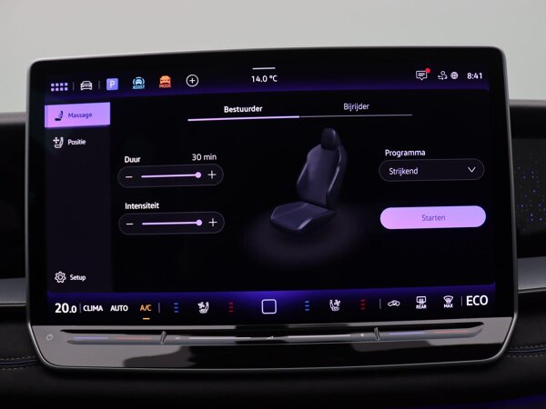 Voorstoelen met massagefunctie