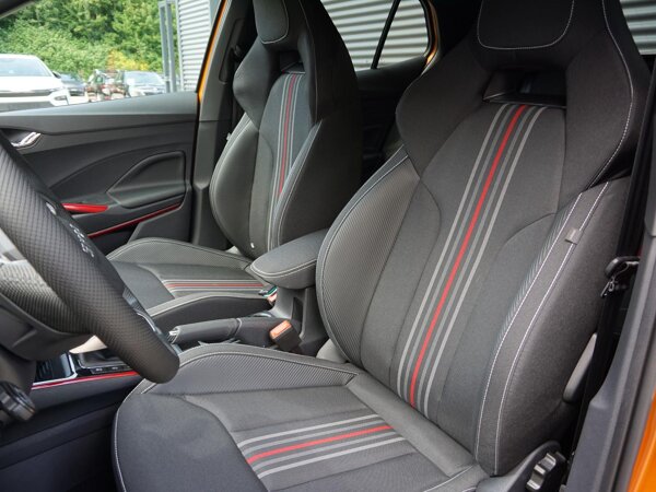 lederen/stof bekleding