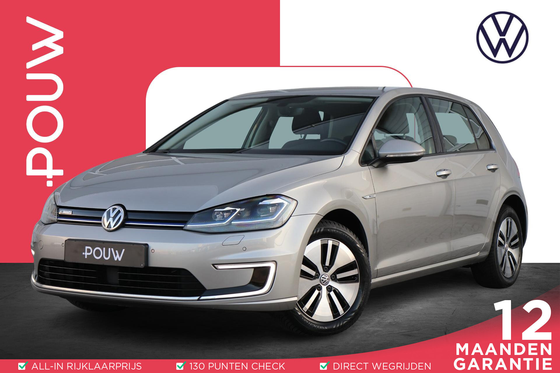 Volkswagen e-Golf 136pk