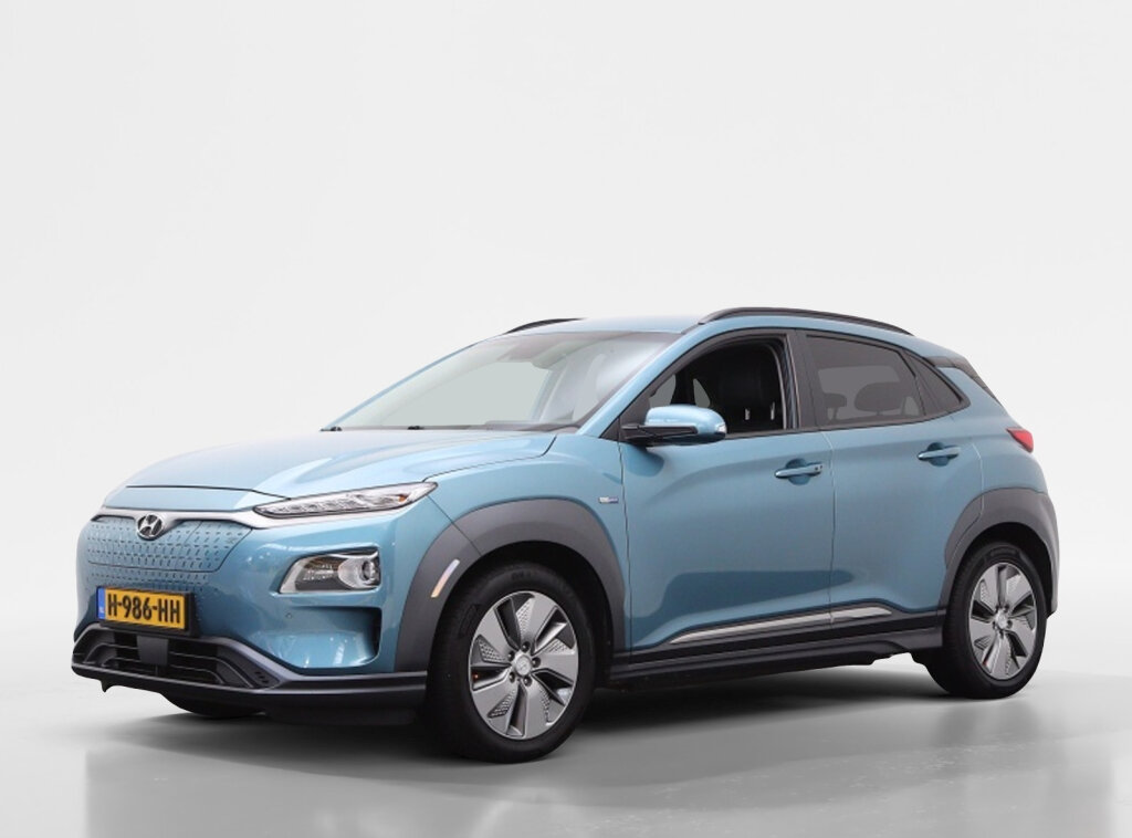 Hyundai Kona EV Premium 64 kWh | SOH 95.7% | 3-fase | BlueLink
