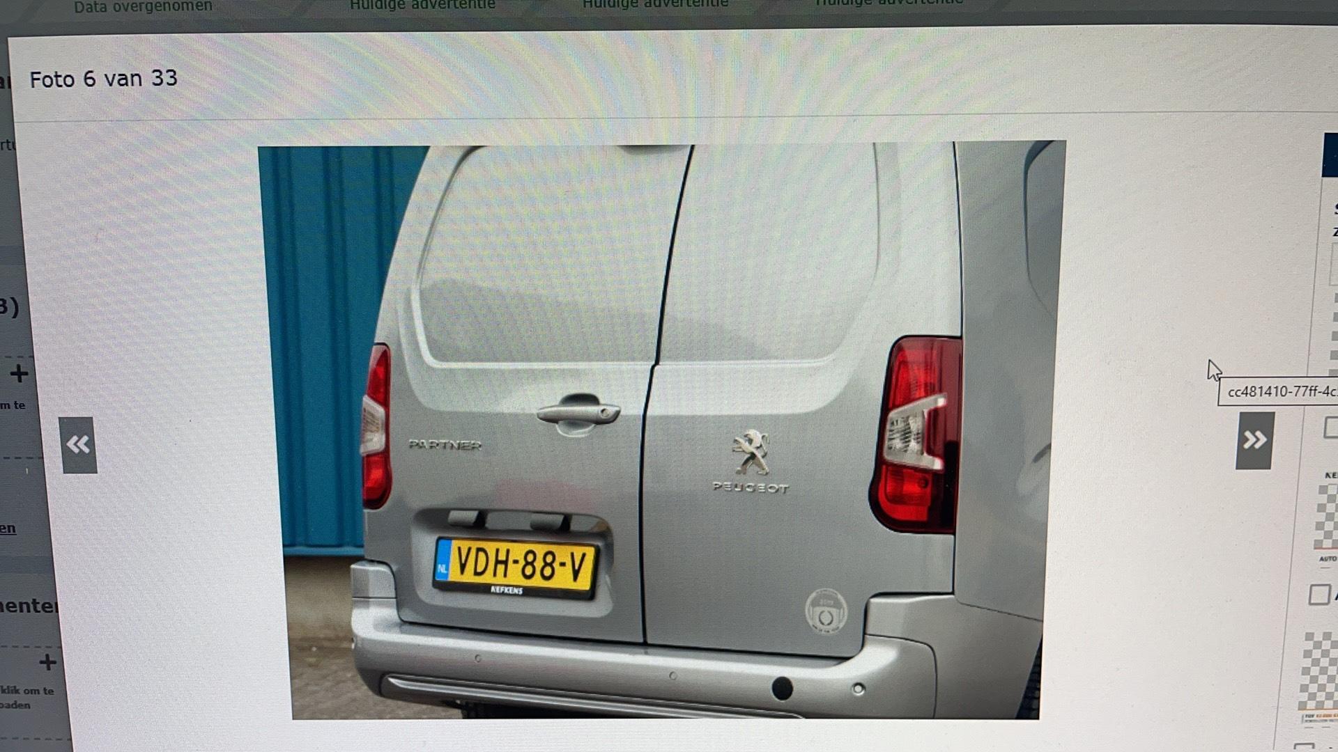 Peugeot Partner 1.5 130PK BlueHDI Asphalt Long - Afbeelding 5