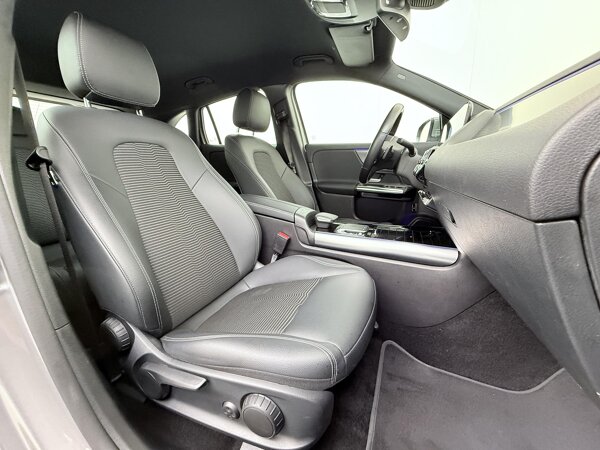 Lederlook ARTICO/stof zwart