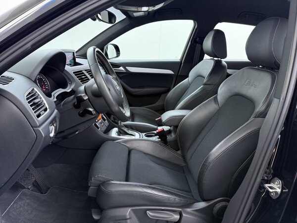 lederen/stof bekleding