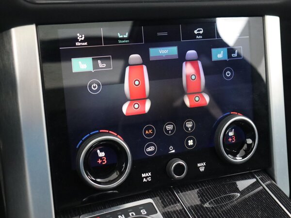 voorstoelen verwarmd