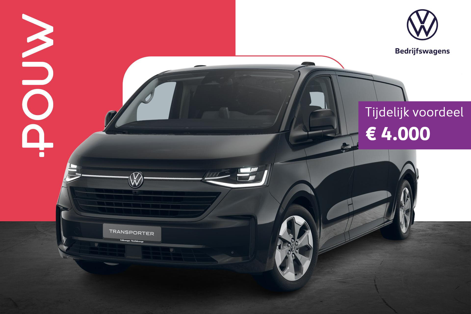 Volkswagen Transporter 2.5 eHybrid 233pk AUT L2H1 32 Bulli
