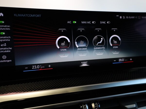 Elektrisch verwarmde voorstoelen