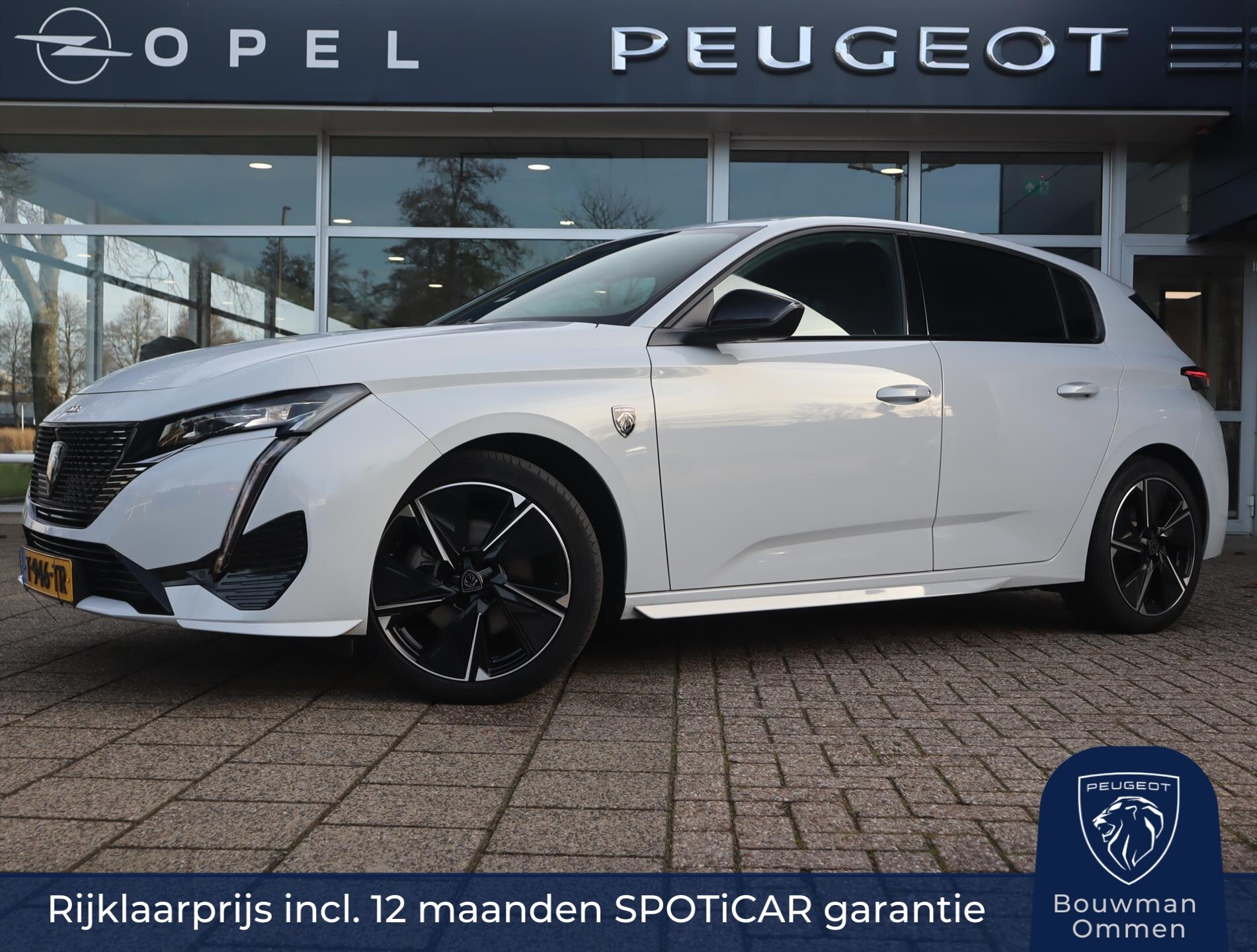 Peugeot e-308 EV GT First Edition 54kWh 156pk, Rijklaarprijs, Navigatie Adaptieve cruise control Stoel- en stuurverwarming - Afbeelding 1