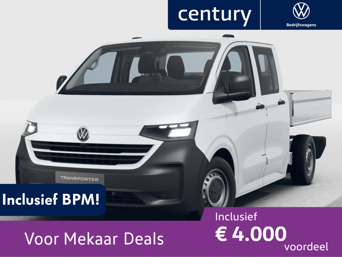 Volkswagen Bedrijfswagens Transporter Pick-up Dubbele Cabine L2 2.0 TDI 110 kW (150 pk) EU6 3500