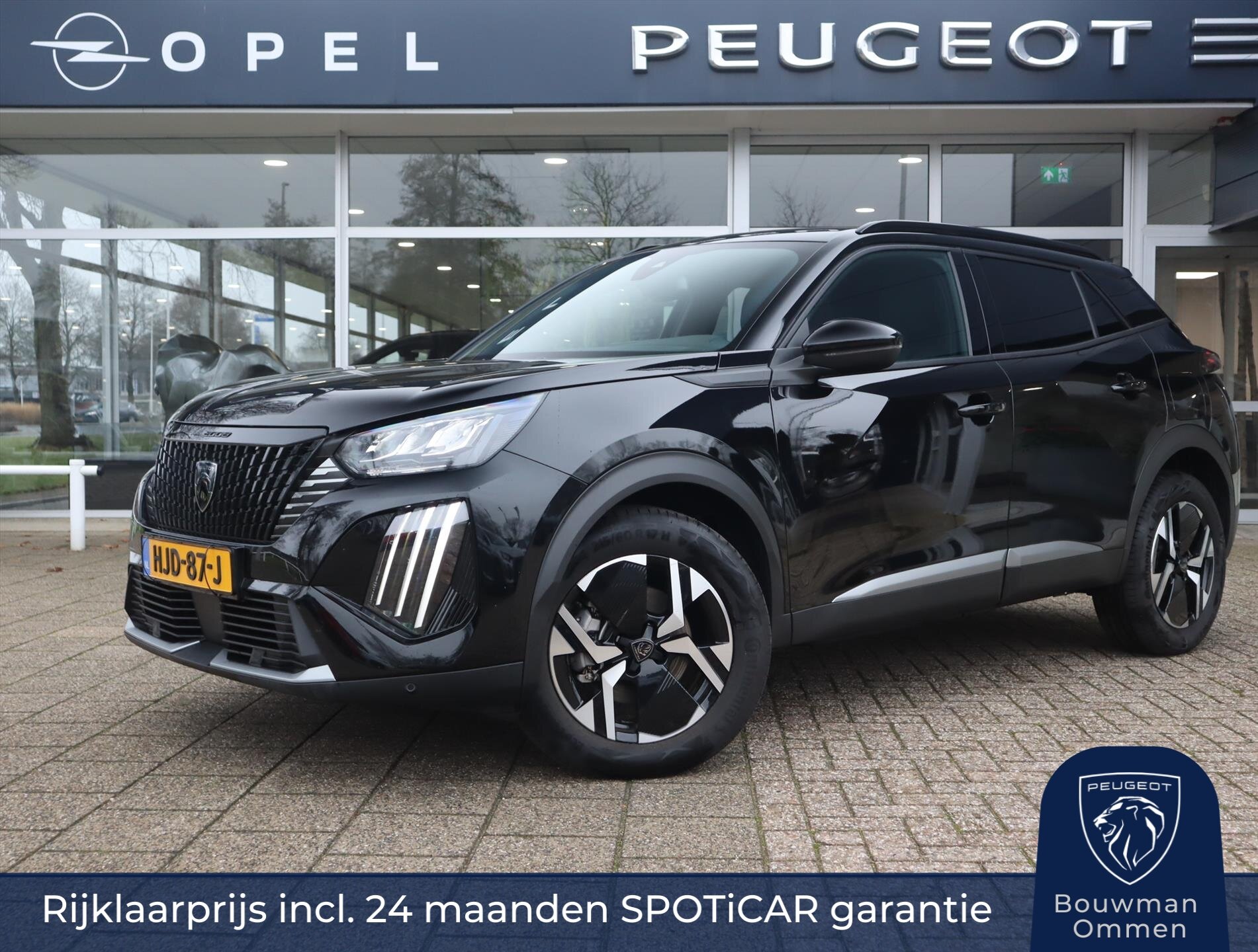 Peugeot 2008 SUV Allure Mild Hybride 145PK e-DCS6 Automaat, Rijklaarprijs, Navigatie Parkeersensoren DAB+ LED
