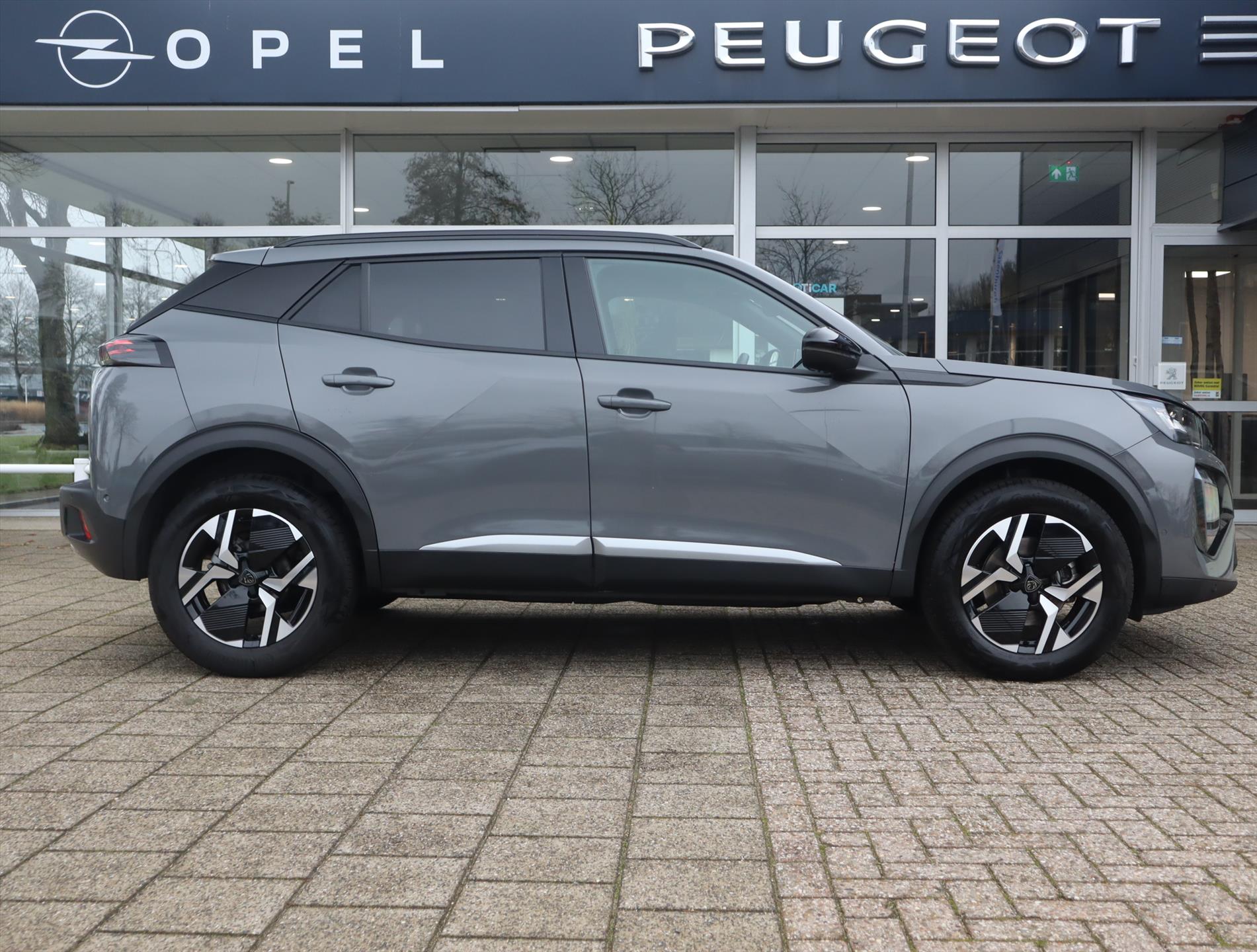 Peugeot 2008 SUV Allure Mild Hybride 145PK e-DCS6 Automaat, Rijklaarprijs, Navigatie 360 Camera Adaptieve Cruise Control DAB+ LED - Afbeelding 3