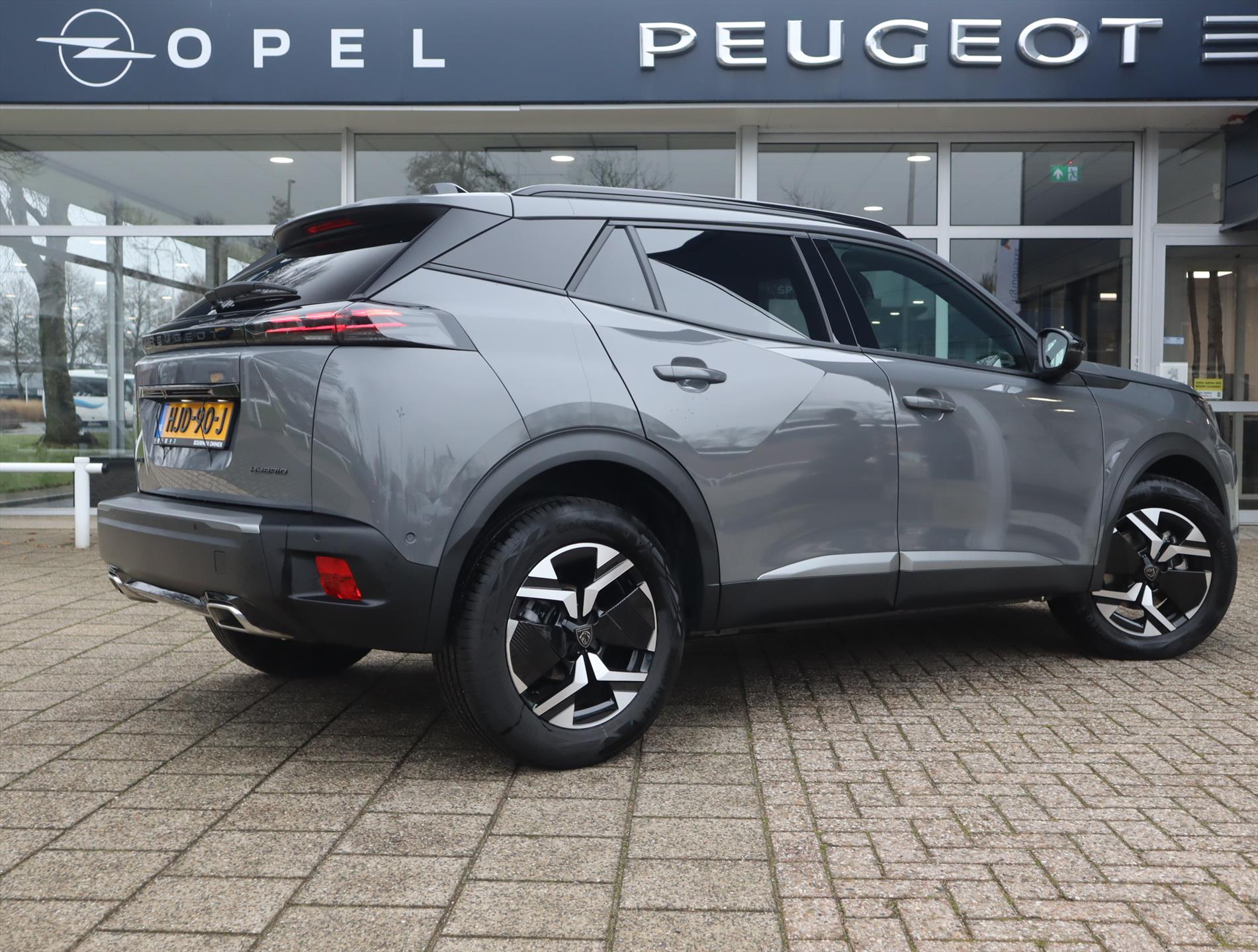 Peugeot 2008 SUV Allure Mild Hybride 145PK e-DCS6 Automaat, Rijklaarprijs, Navigatie 360 Camera Adaptieve Cruise Control DAB+ LED - Afbeelding 4