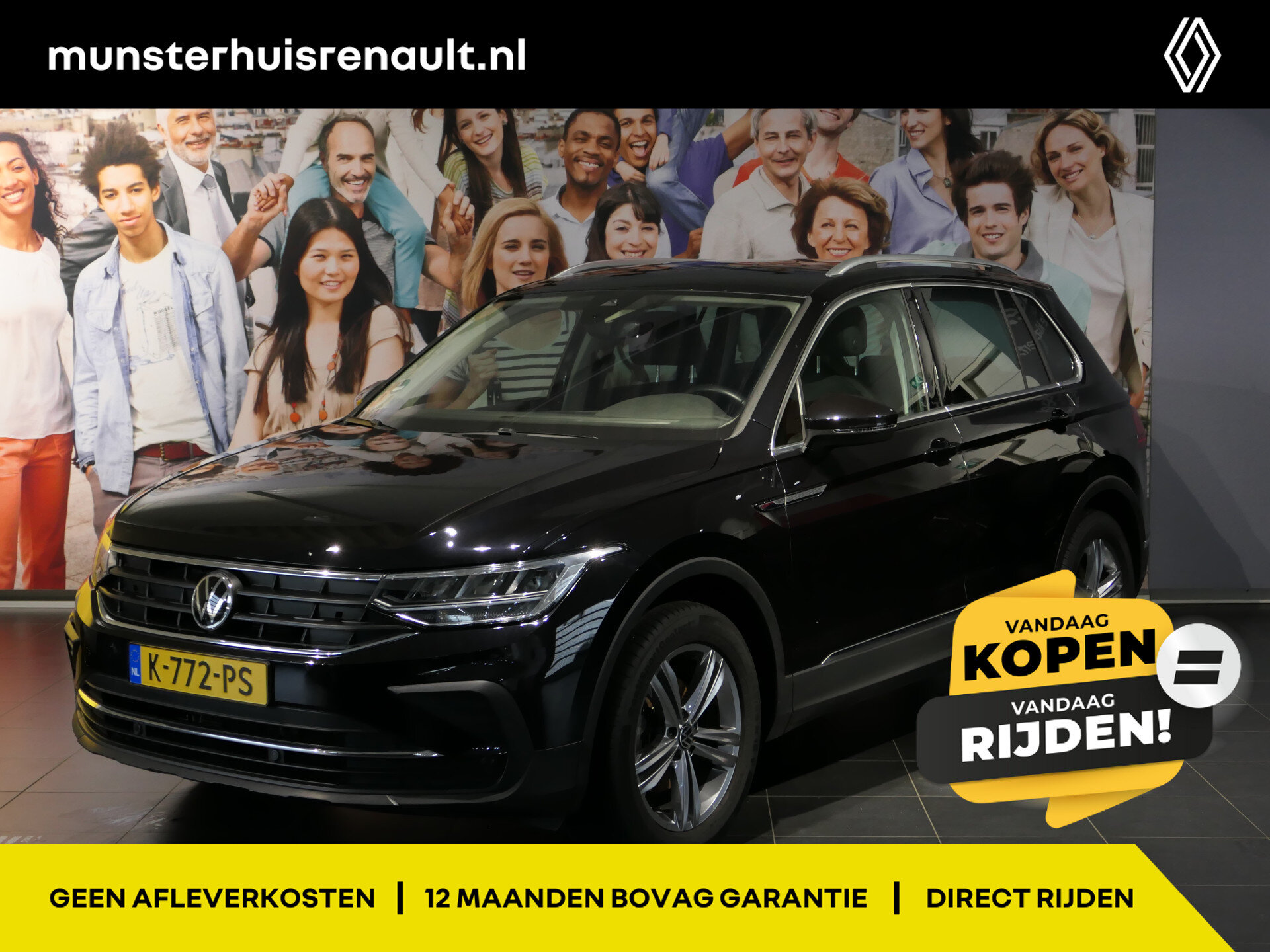Volkswagen Tiguan 1.5 TSI Life Business - Occasion Lease vanaf €814 p/m -