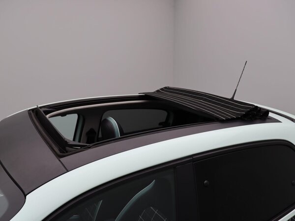 Elektrisch bedienbaar panoramisch stoffen vouw-/schuifdak