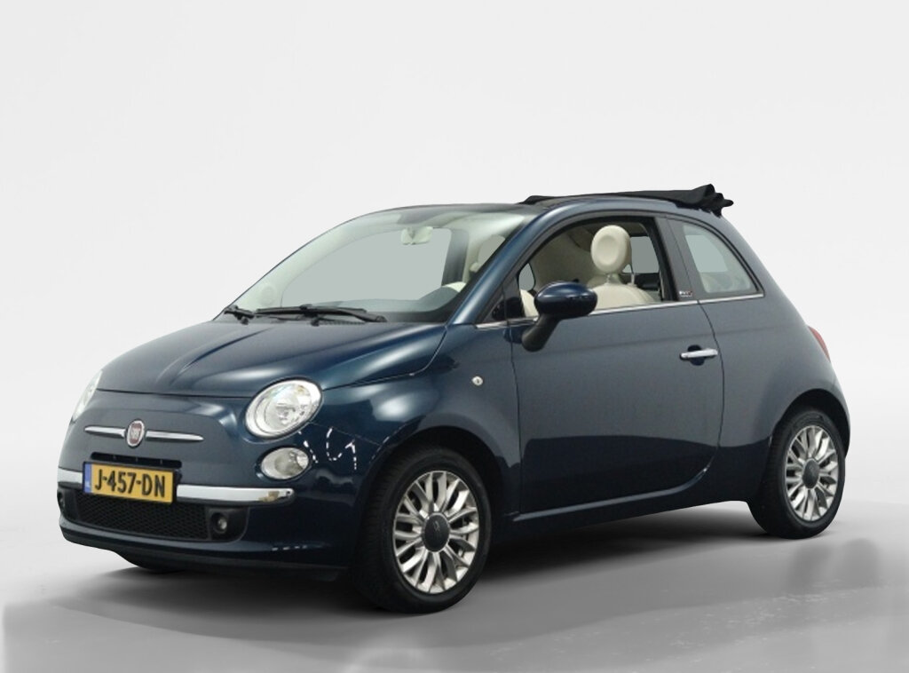 Fiat 500C 1.2 Lounge | Beige bekleding | All season | Sensoren achter | Bl