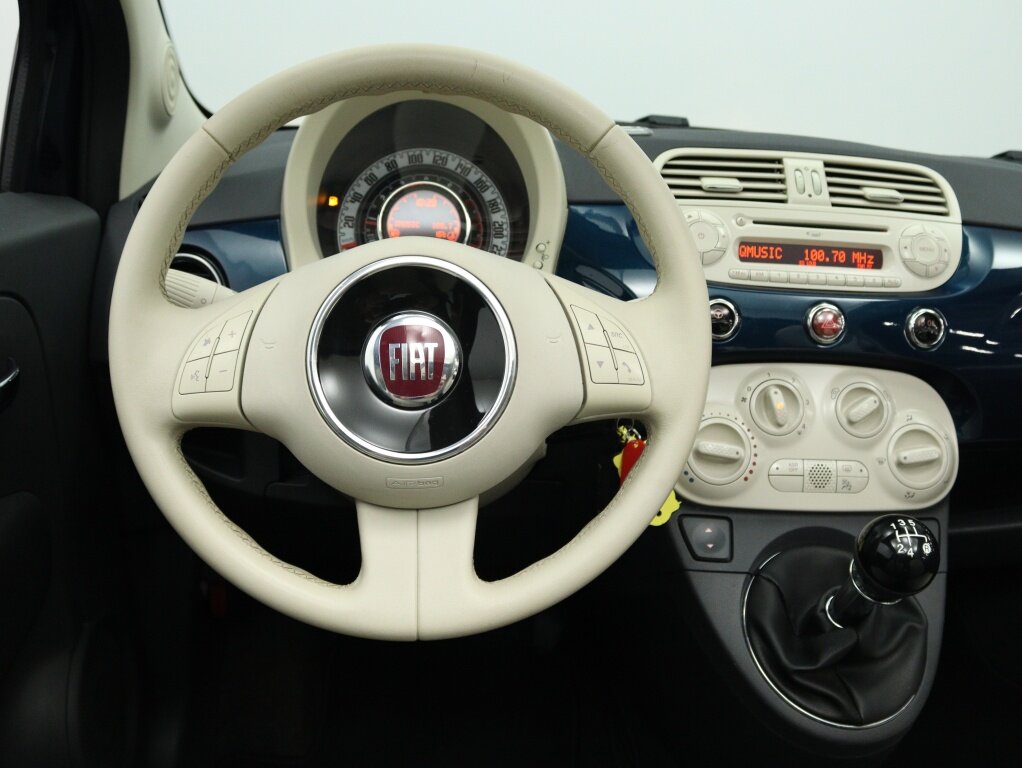 Fiat 500C 1.2 Lounge | Beige bekleding | All season | Sensoren achter | Bl - Afbeelding 4