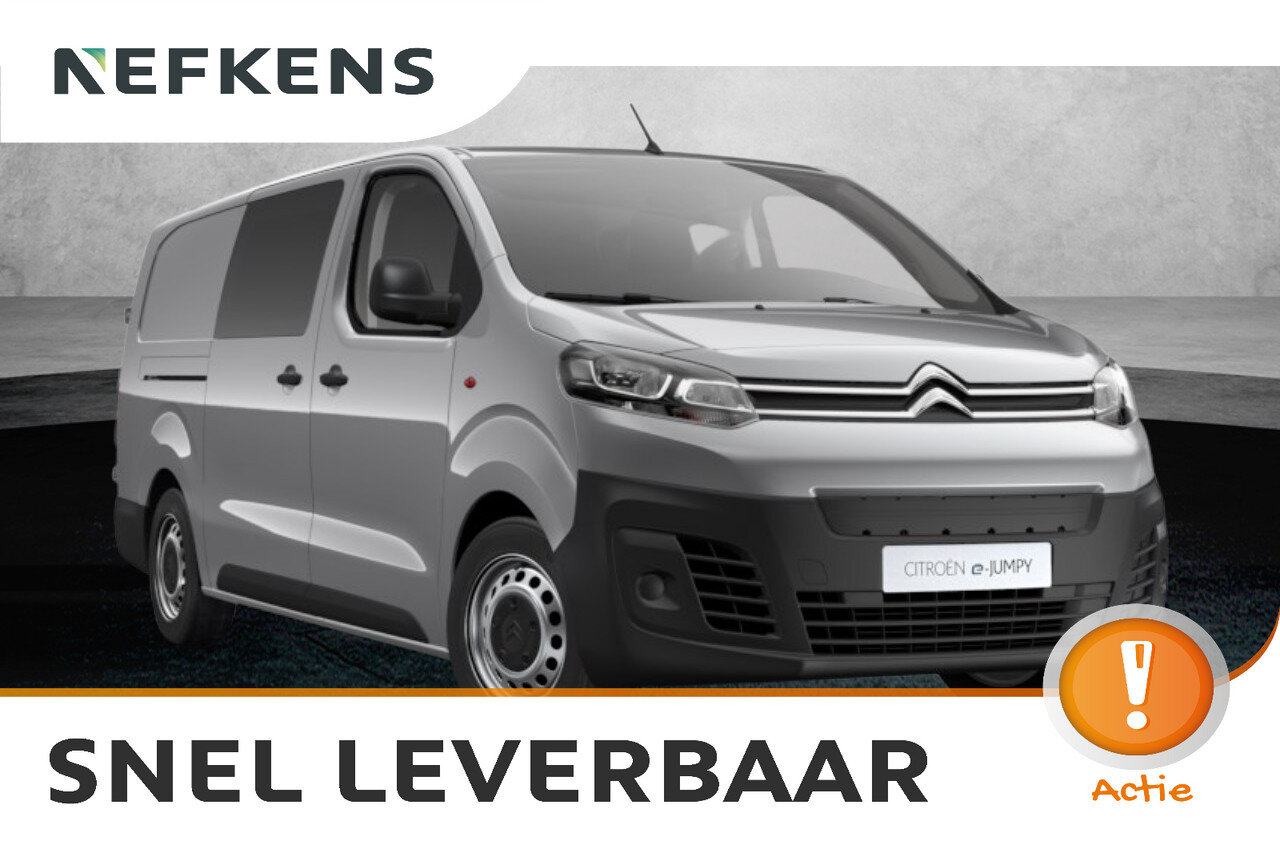 Citroën Jumpy Standaard - Dubbele Cabine Elektrisch