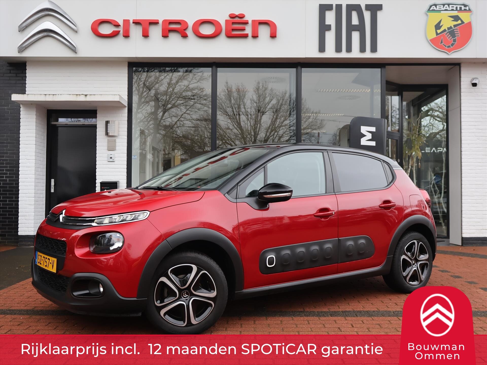 Citroën C3 PureTech 82PK S&S Feel Edition, Rijklaarprijs | Navigatie| Trekhaak | DAB+ | Parkeersensoren