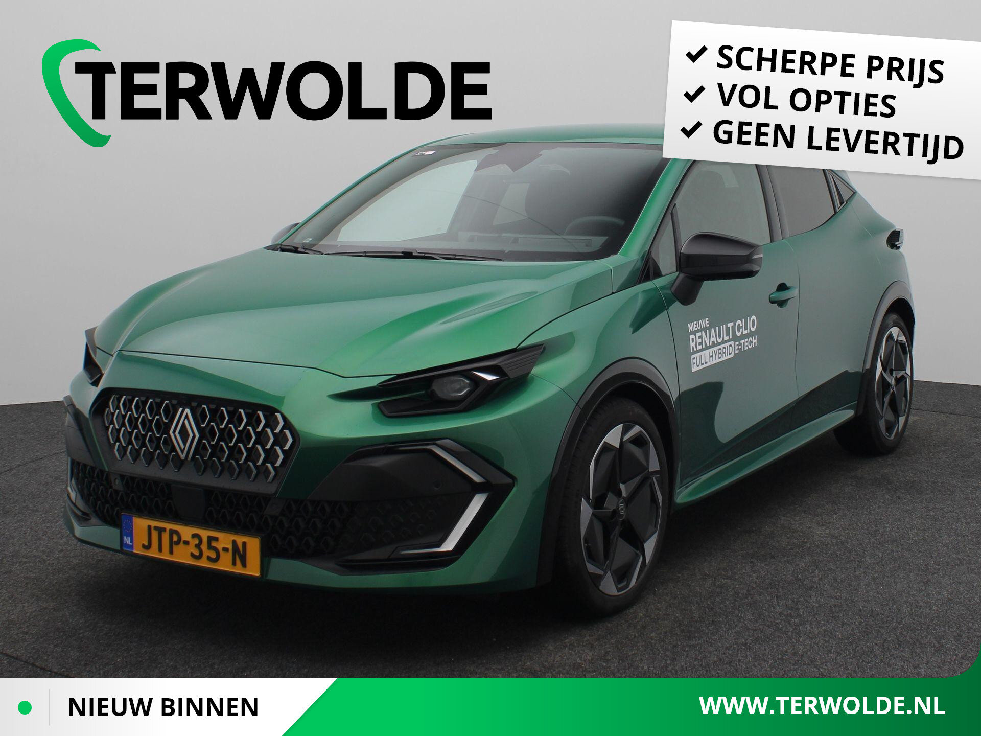 Renault Clio techno full hybrid E-Tech 160 pk