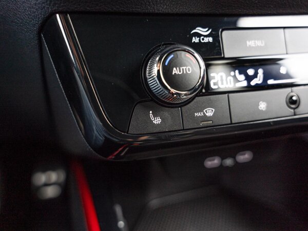 voorstoelen verwarmd