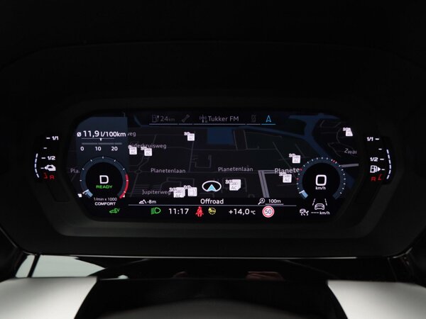 volledig digitaal instrumentenpaneel