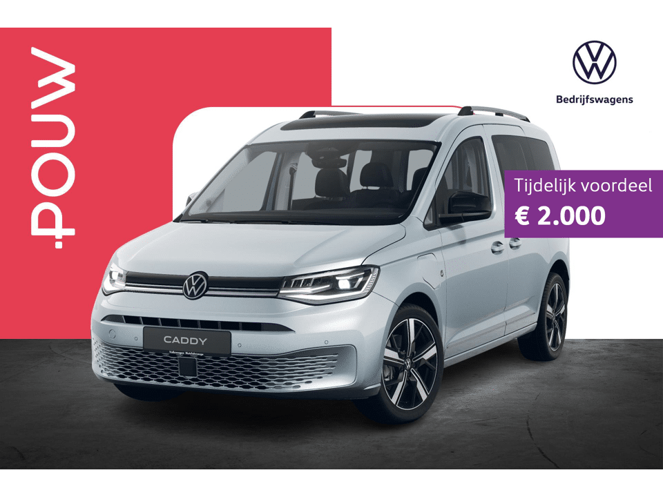 Volkswagen Caddy Kombi 1.5 TSI 150pk Hybride Style - Afbeelding 1