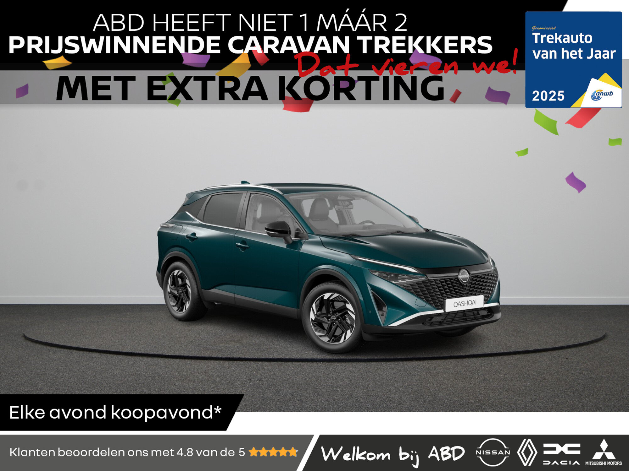 Nissan QASHQAI N-Connecta + Panoramisch glazen dak + Cold Pack e-Power