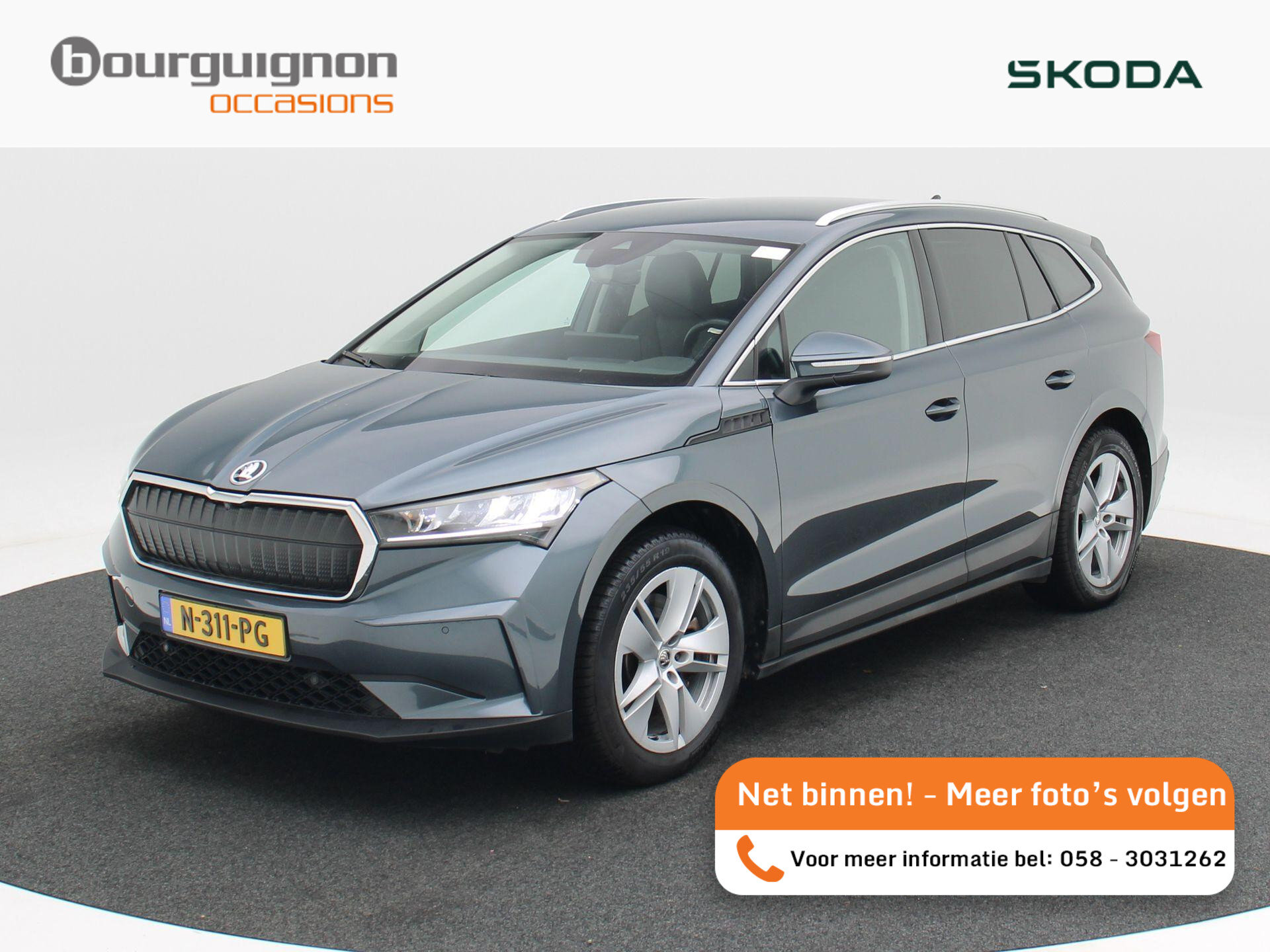 Skoda Enyaq iV 80 204 Pk Automaat - Afbeelding 1